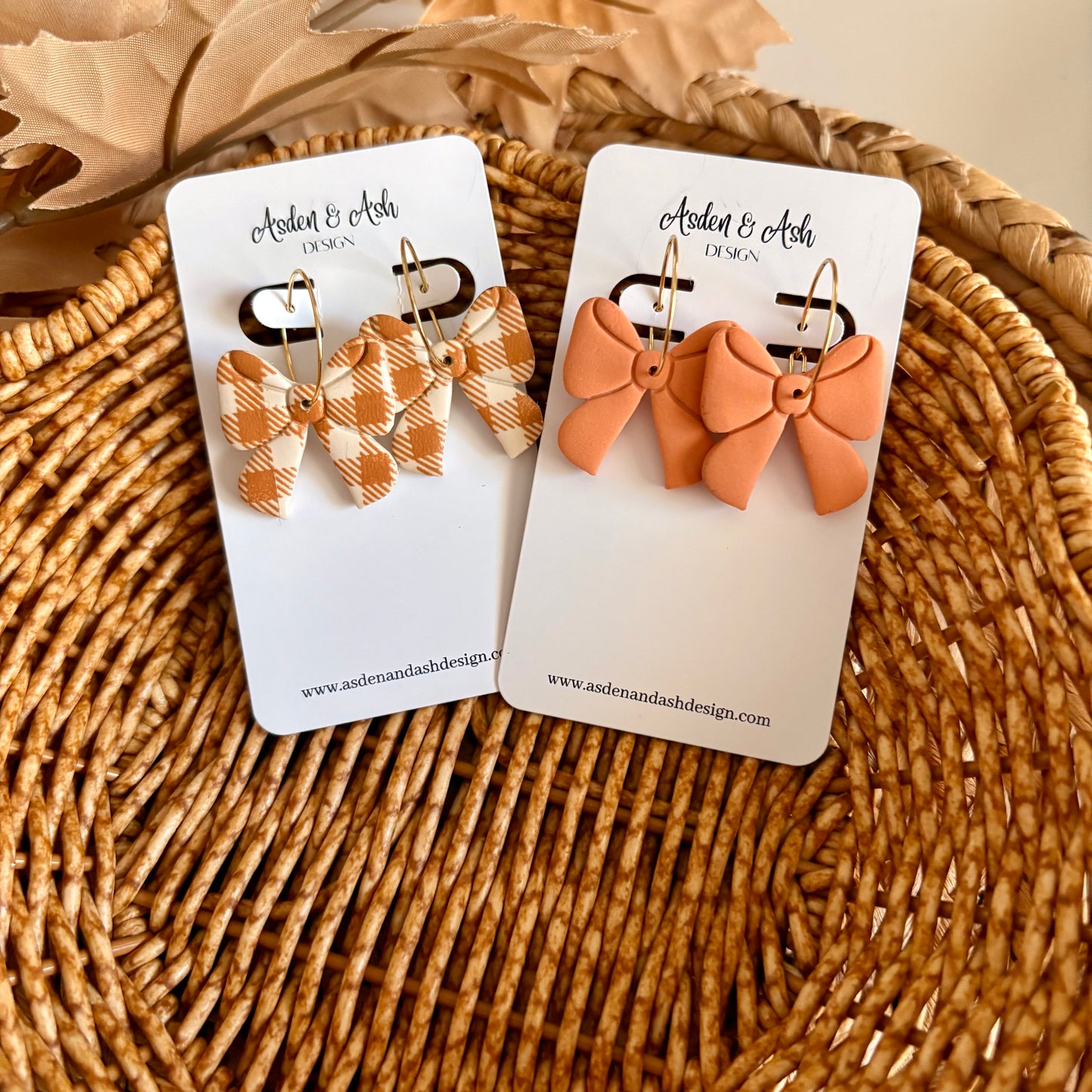 Fall Bow Hoops