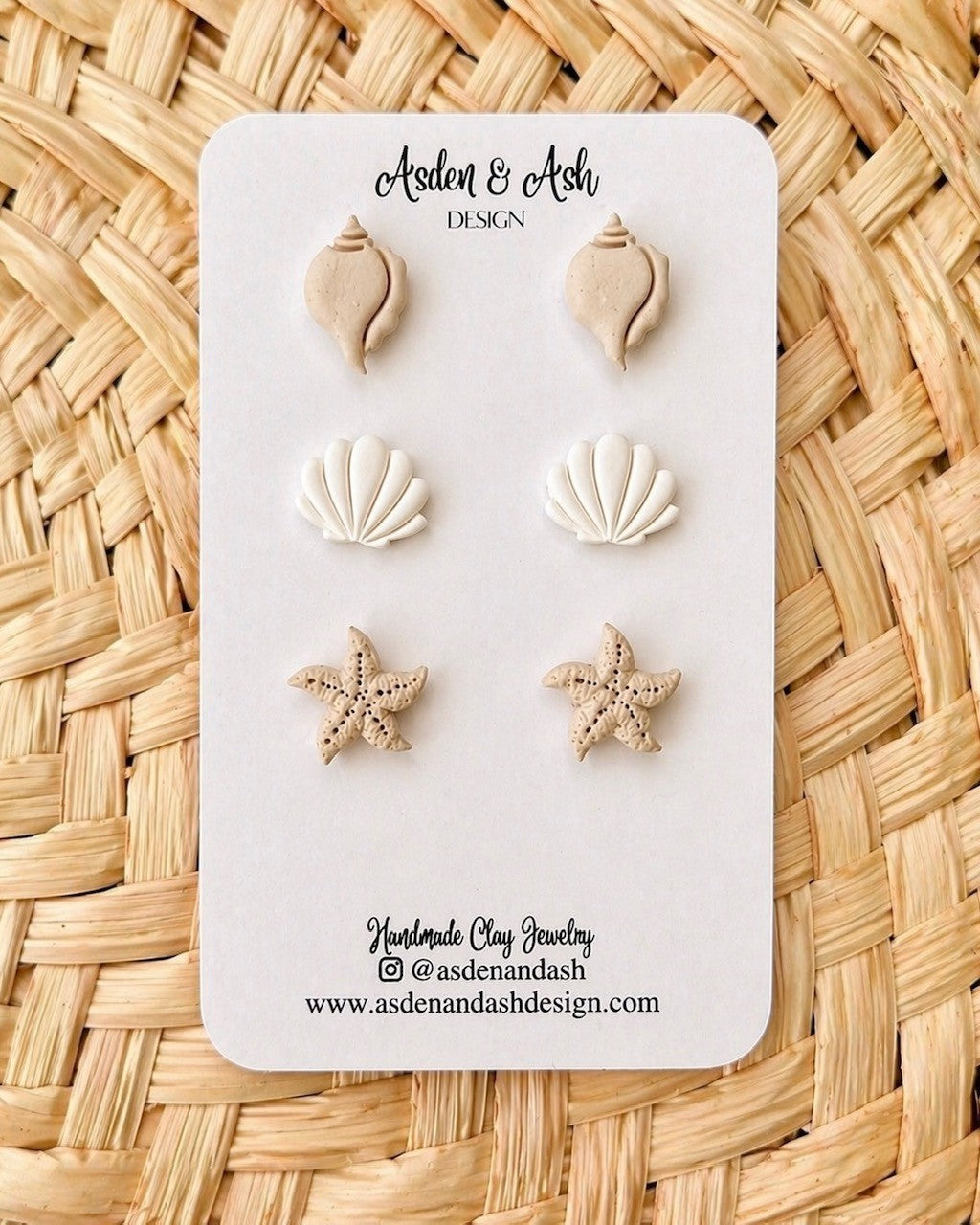 Coastal Trio Stud Set
