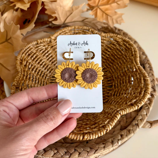 Sunflower Hoops