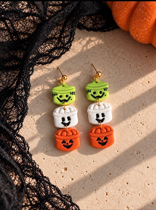 BOO Bucket Dangles