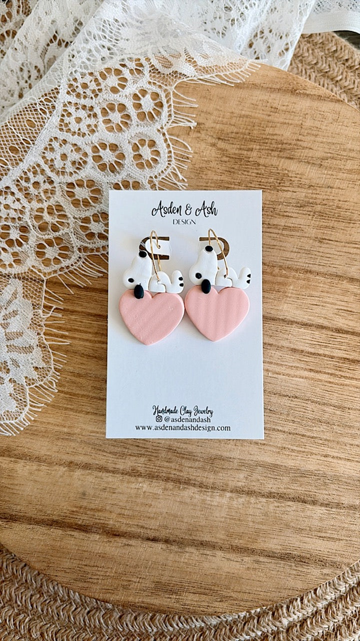 Snoopy Heart Hoops