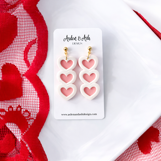 Heart Trio Dangle
