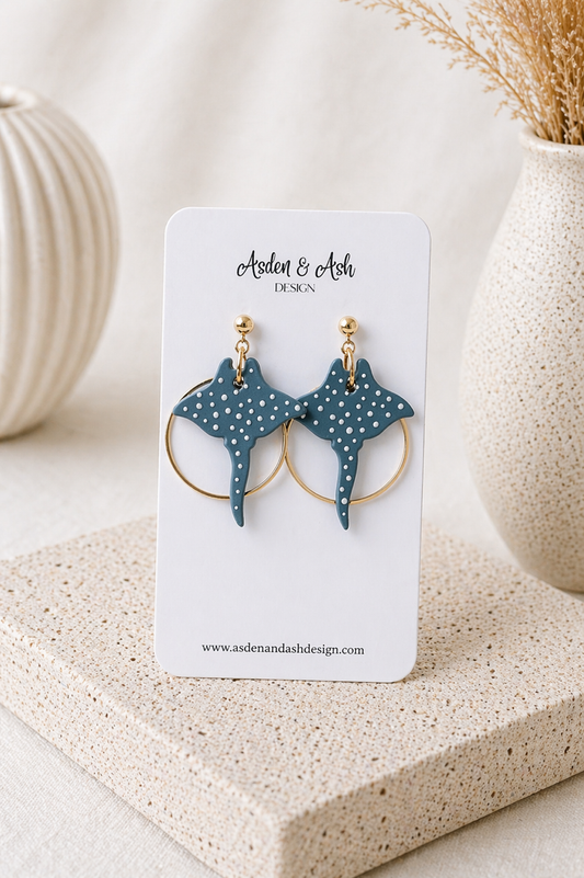 Manta Ray Dangle