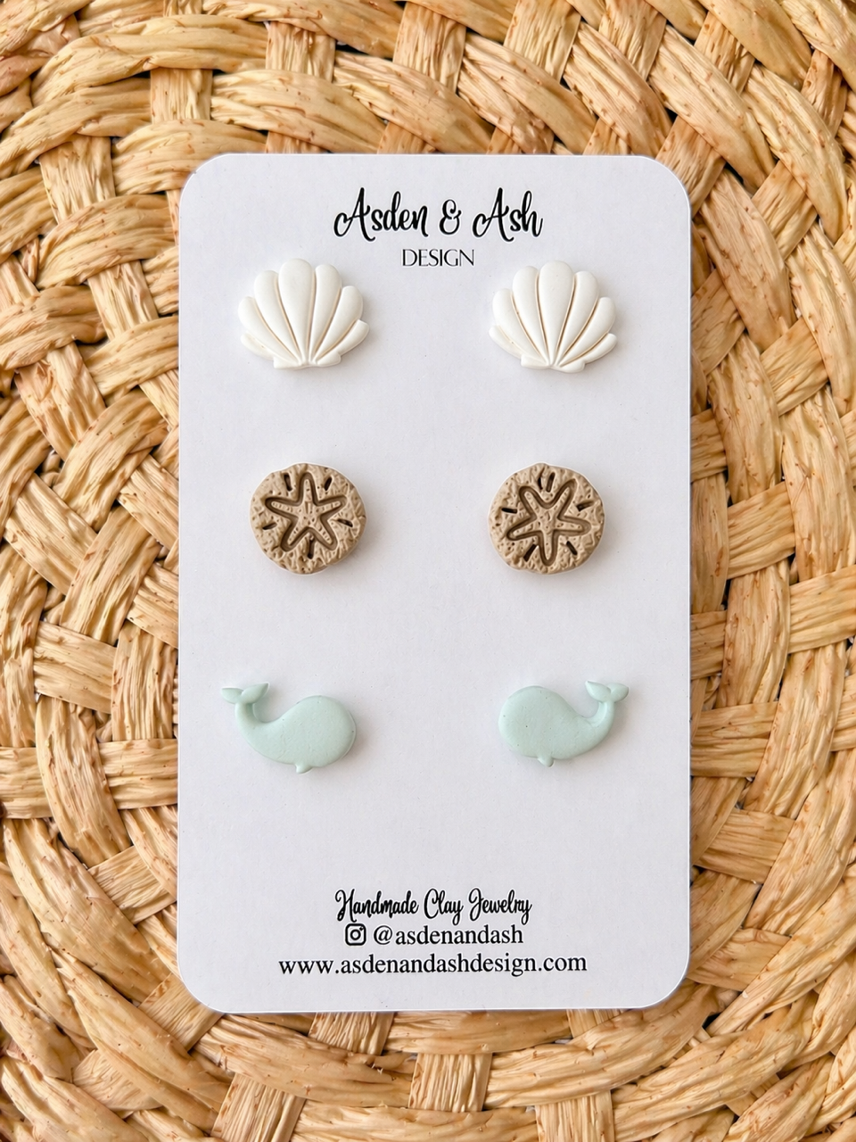 Coastal Trio Stud Set