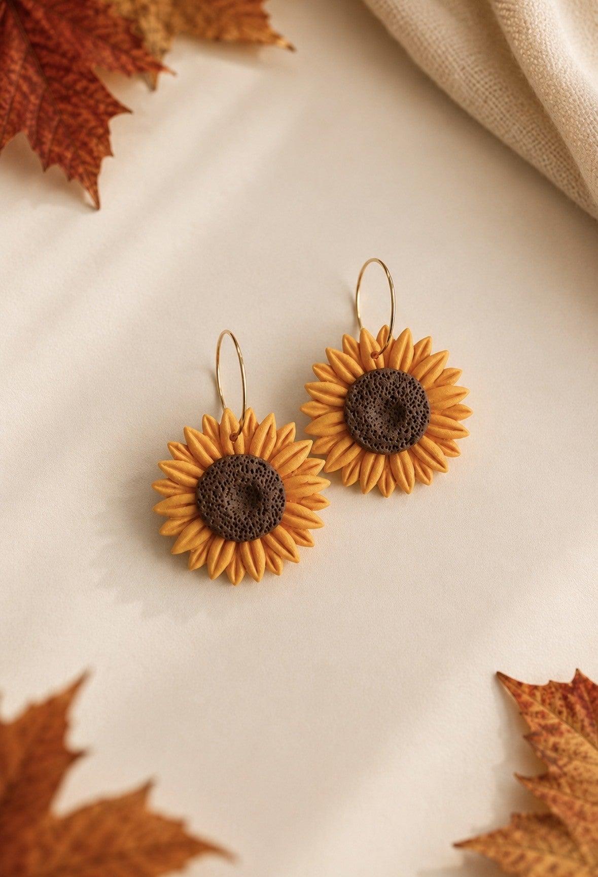 Sunflower Hoops