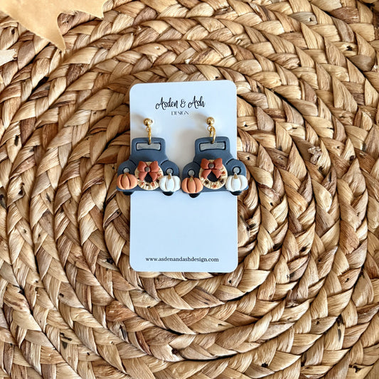 Fall Harvest Truck Dangle